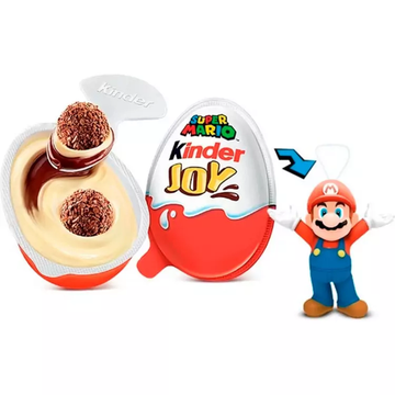 Шоколадное яйцо Kinder Joy Киндер Джой Супер Марио Super Mario, 20 гр (Польша)
