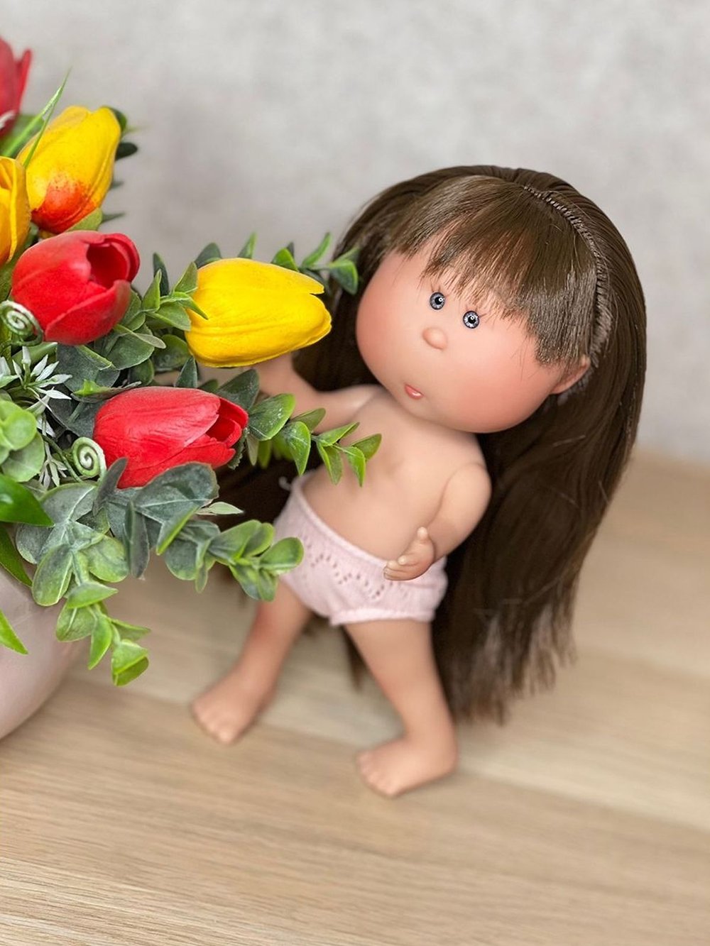 Кукла Nines виниловая 23см Little Mia без одежды (3199W2A)