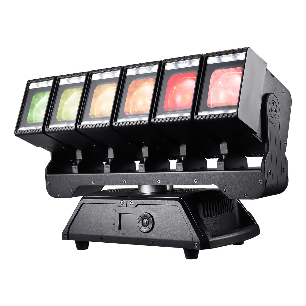 PL-L660M — LED Moving Bar 6×60 Вт RGBW