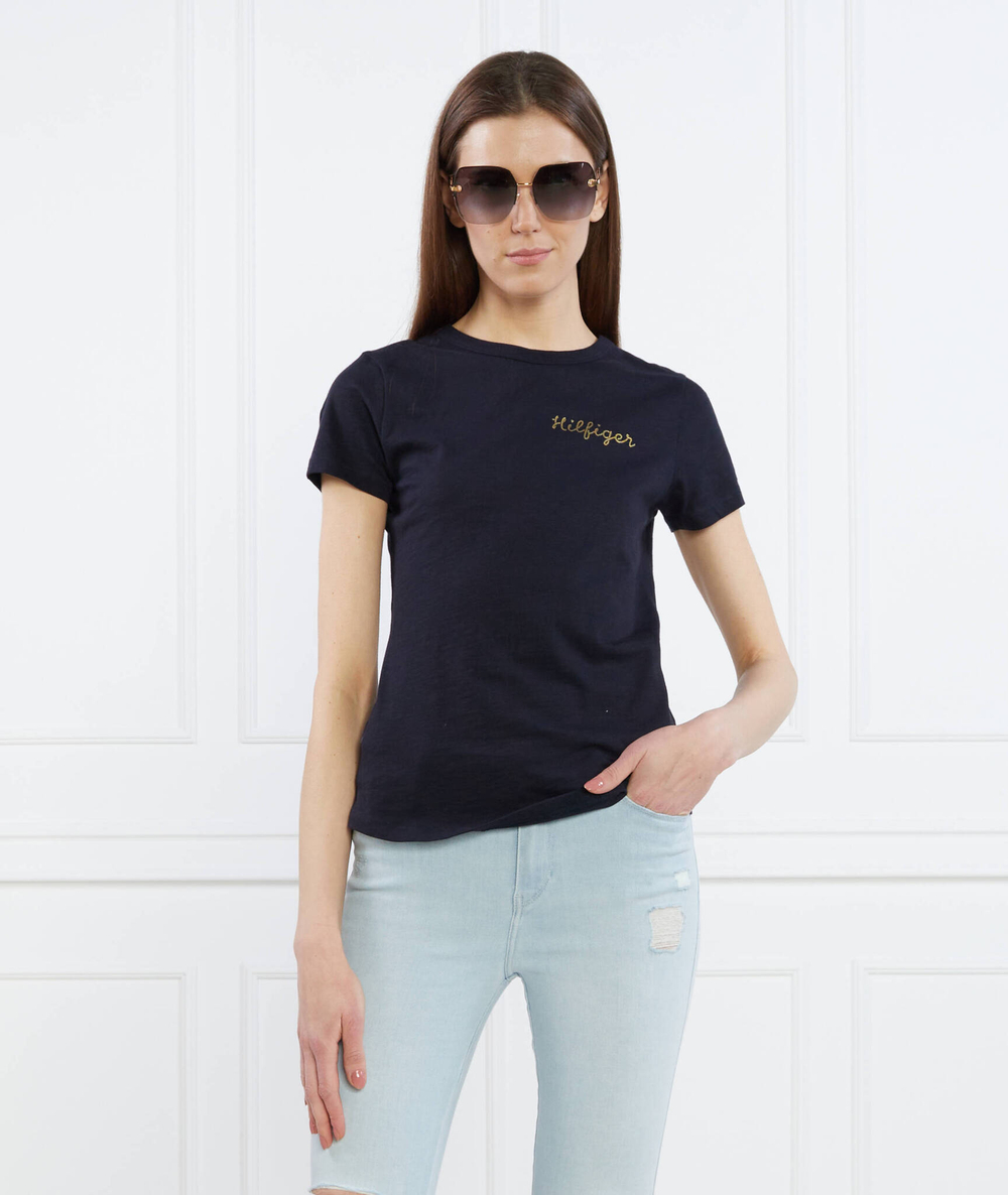 Футболка Tommy Hilfiger - темно-синий(WW0WW37860)