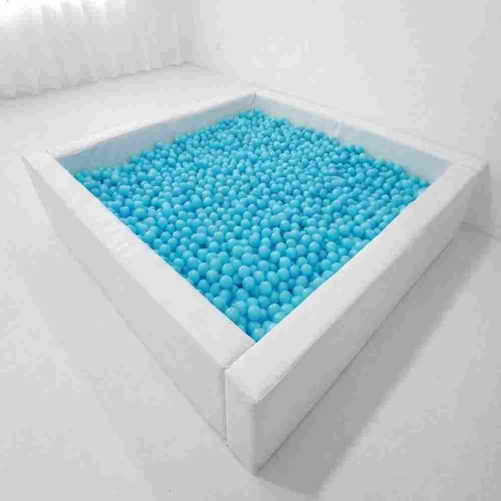 Шарики для сухого бассейна 7,5 см, голубые — для детских игровых зон, 490 штук