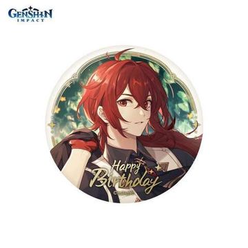 Значок Genshin Impact Moment of Syzygy Mondstadt Diluc 6942421105879