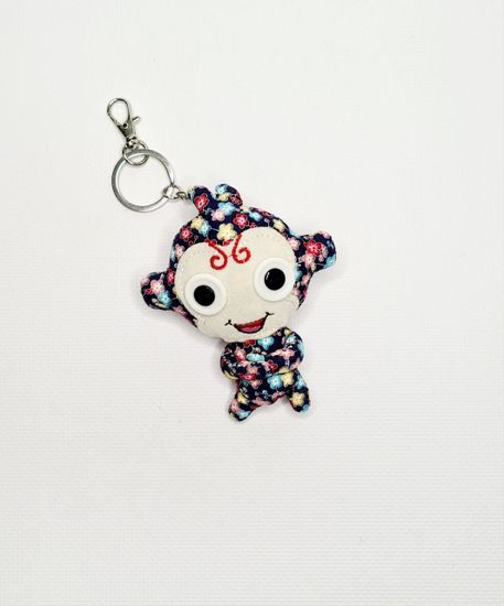 Мягкий брелок "Инопланетянин", цвет зеленый