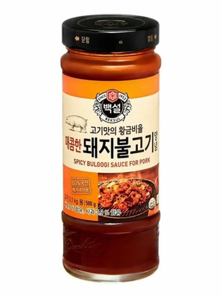 Острый соус бульгоги для свинины Beksul 500 г