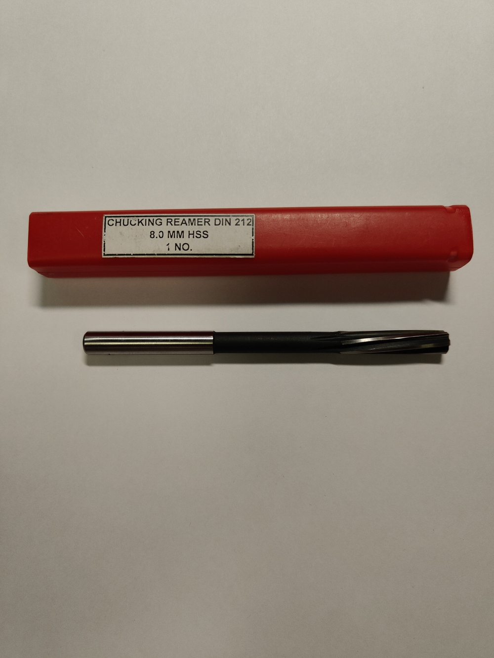 Развертка маш. ц/x 8,0 мм. HSS DIN212 (ISO521)