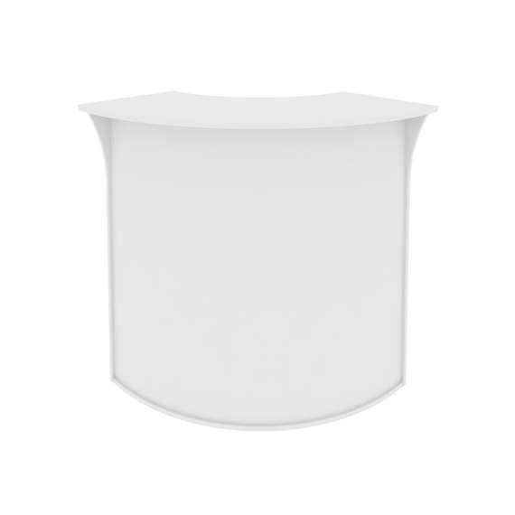 Riva Стойка угловая (радиусный элемент-ХДФ) А.РС-5 ХДФ Белый 950*950*1150