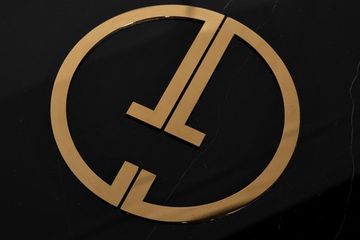 GD-ET002 Стол журнальный D'Oro Garda Decor черный мрам. d50*50см