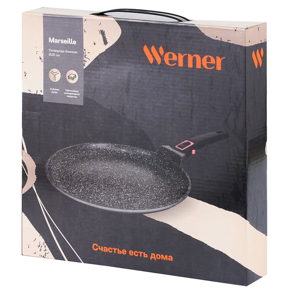 Сковорода блинная Werner Marseille 51167 28 см