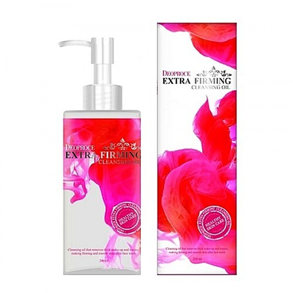 [Deoproce] Cleansing oil extra firming - Масло очищающее для лица миндальное, 200 мл