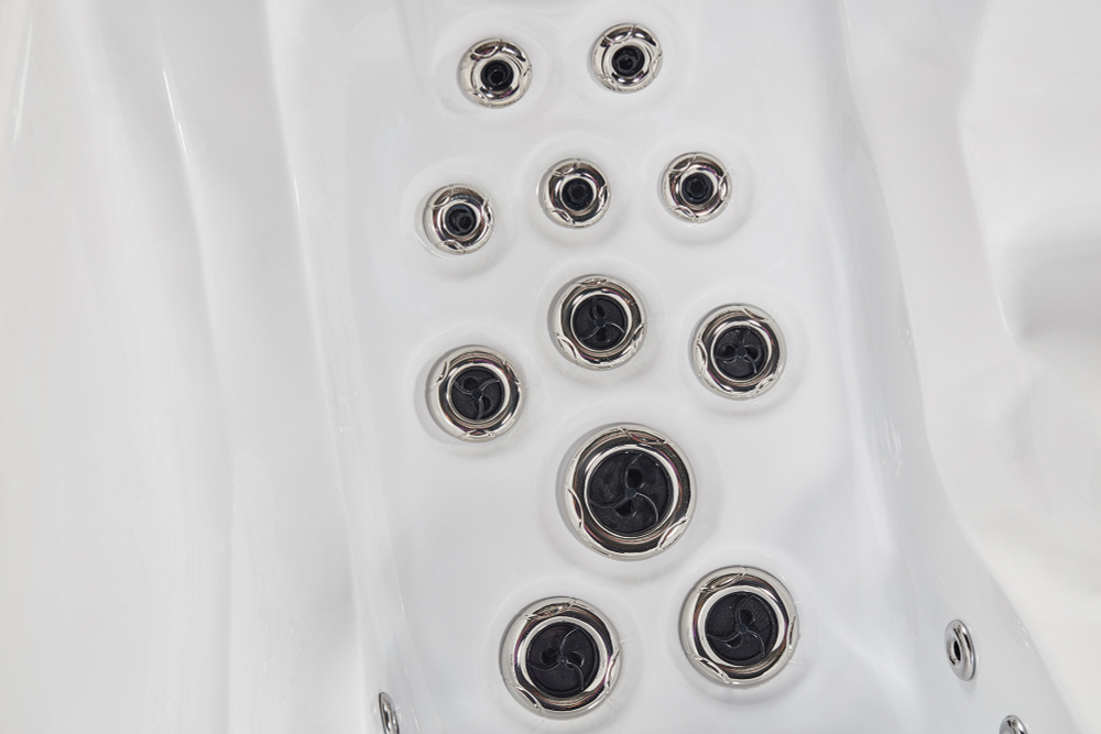 Широкий плавательный гидромассажный спа-бассейн Victoria Star VS-GT702