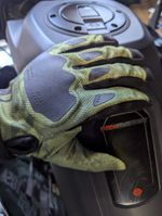 Hooligan CE Gloves / Зеленый Камуфляж