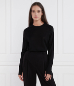 Хлопковый свитер Calvin Klein - черный(K20K205777)