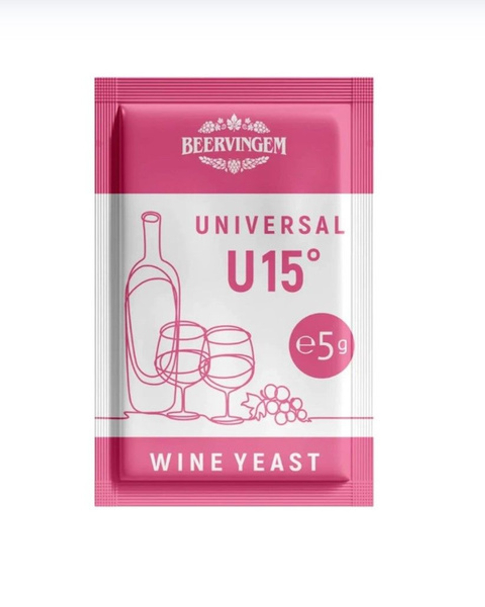 Дрожжи винные Beervingem "Universal U15", 5г