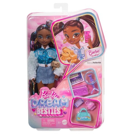 Barbie Dream Besties - модная кукла Бруклин + 8 аксессуаров HYC22 / артикул   HYC20 HYC22  / GTIN 194735243297