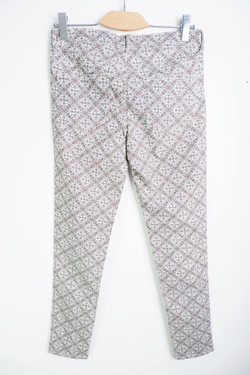 Джинсы Zolla с красивым принтом, маркировка М, визуально 46 размер