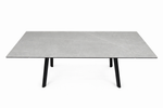 Стол из керамогранита 160 (+40) (+40) цвет Bulgarian Grey matt