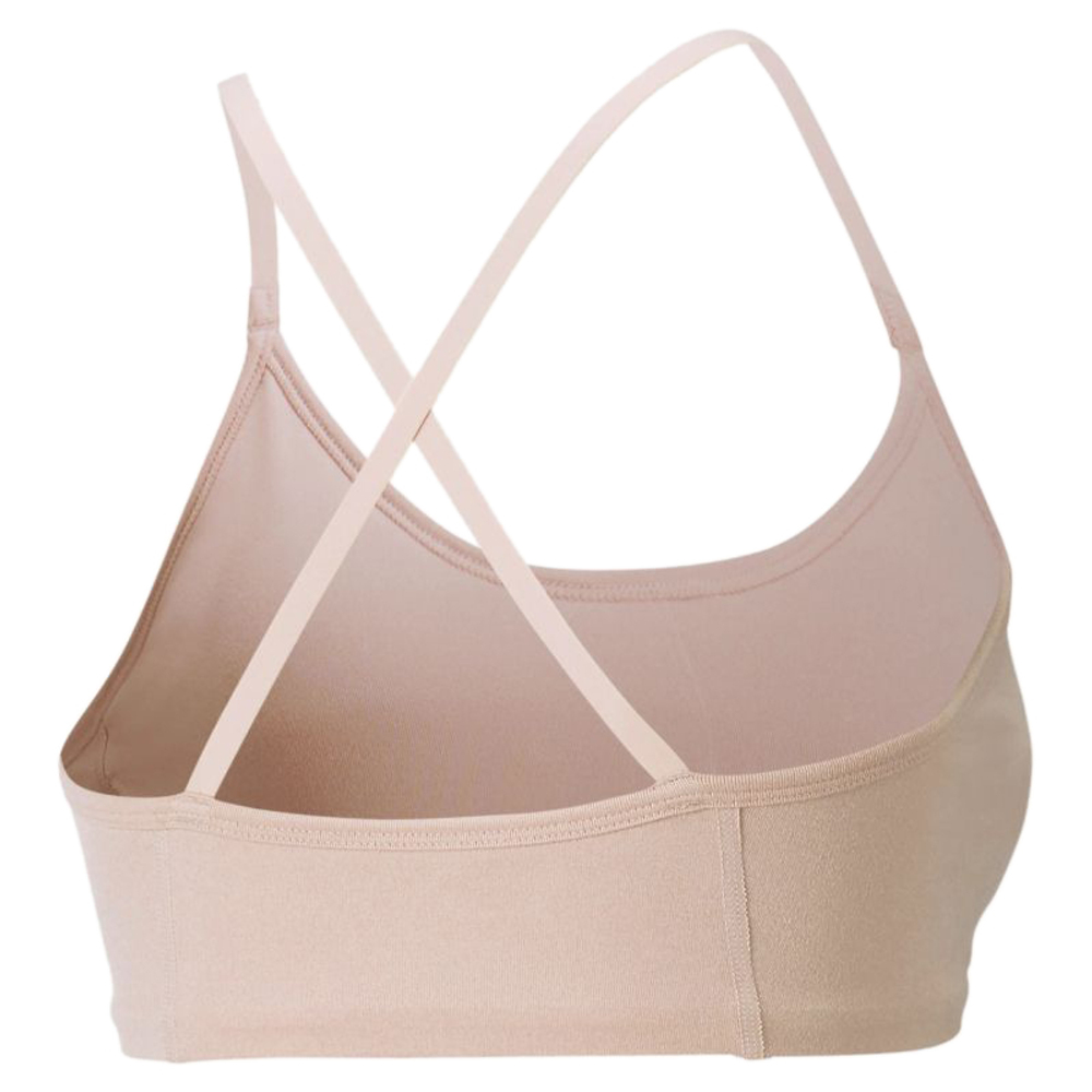 ТОП теннисный Puma Low Impact Studio Training Bra - rose quartz heather