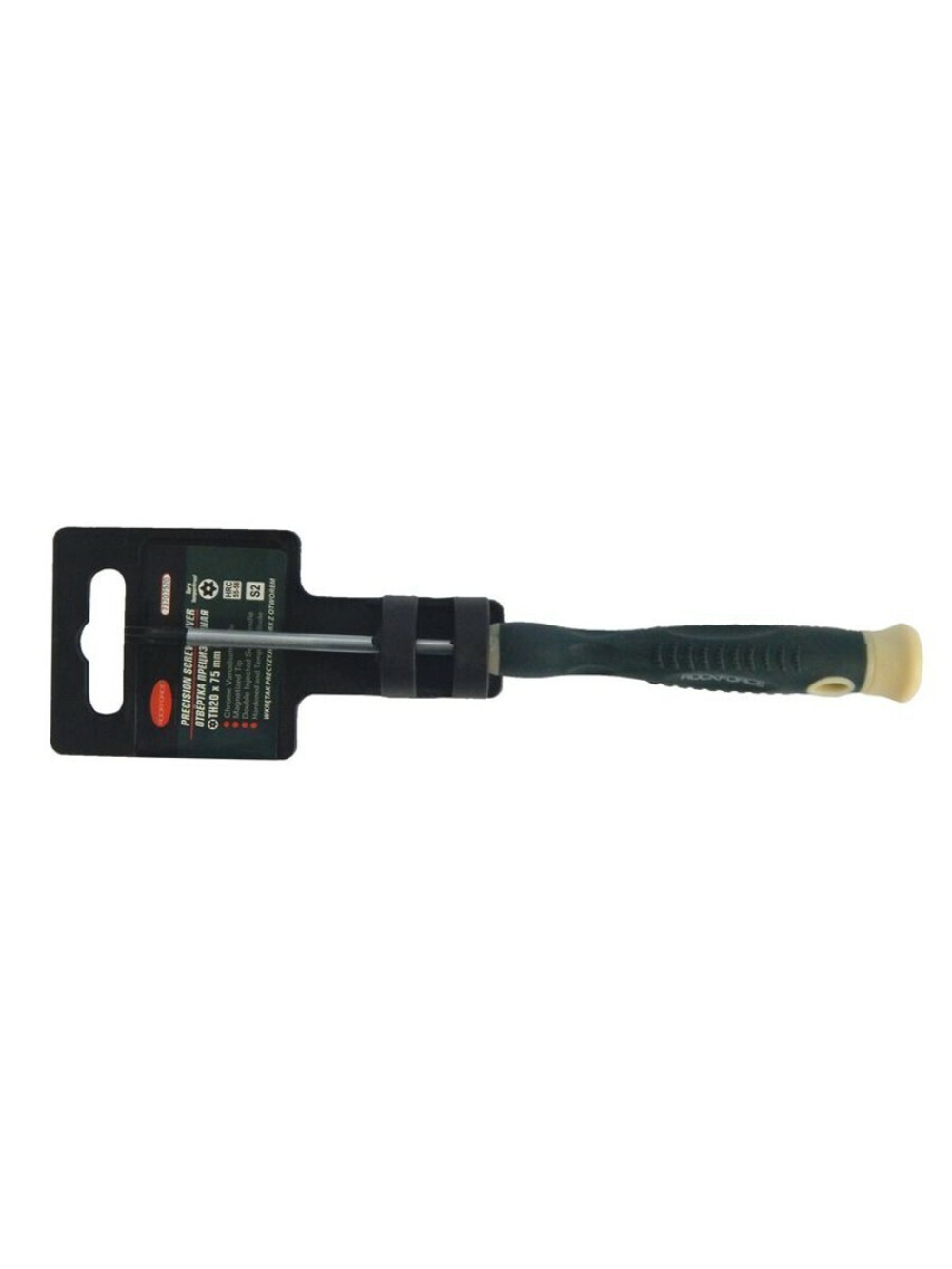 Отвертка TORX ювелирная Т10х75мм RockForce##Rock FORCE RF-73607510