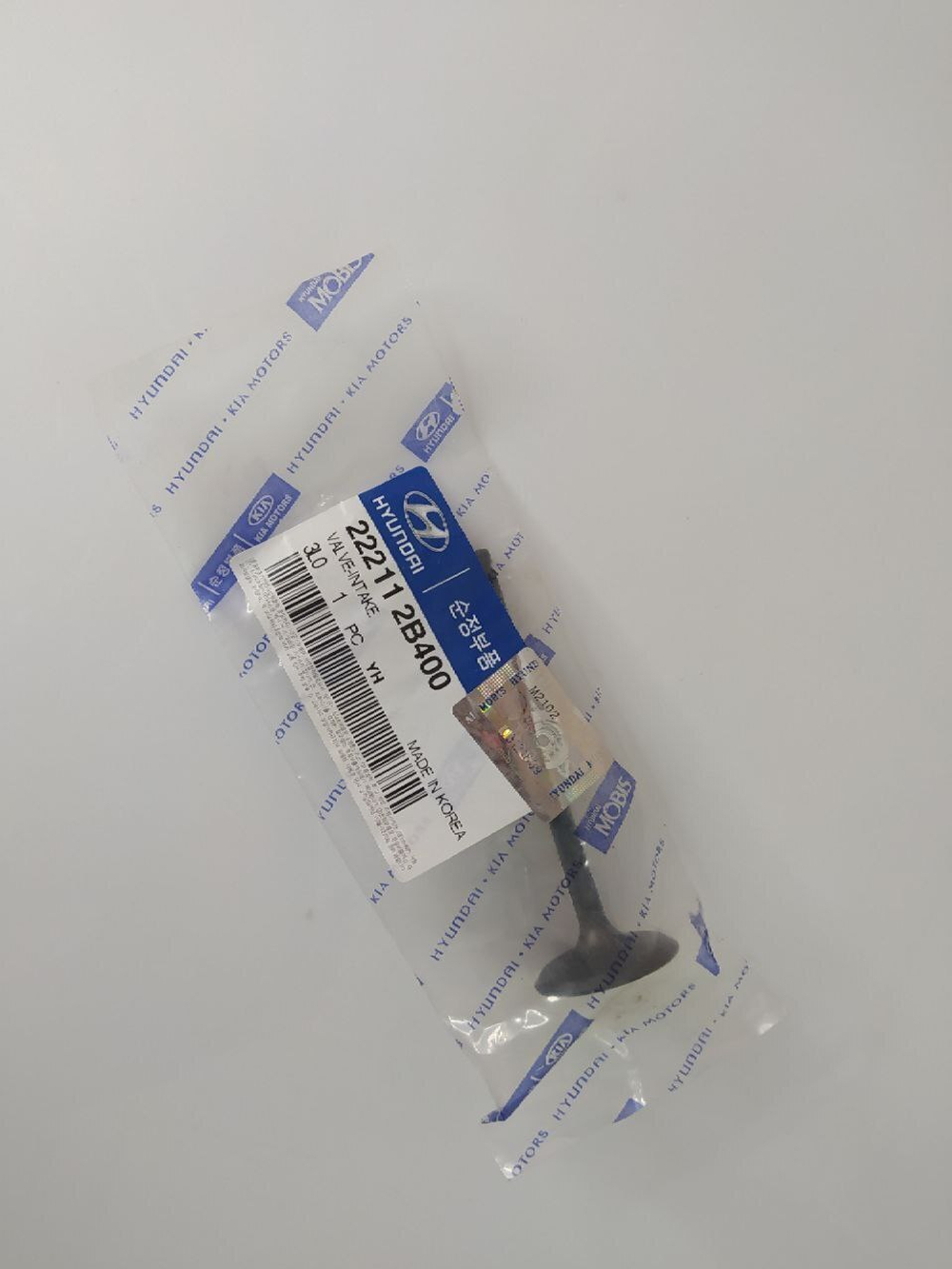 Клапан впускной 222112B400 для Hyundai Solaris, Kia Ceed, Rio