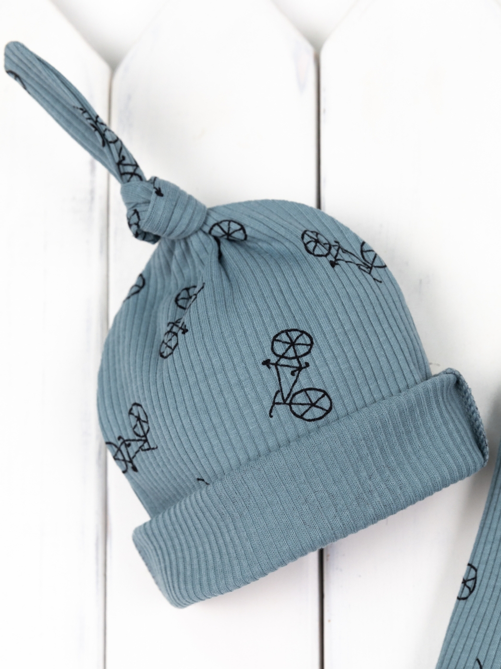 Комплект с шапочкой для мальчика на выписку