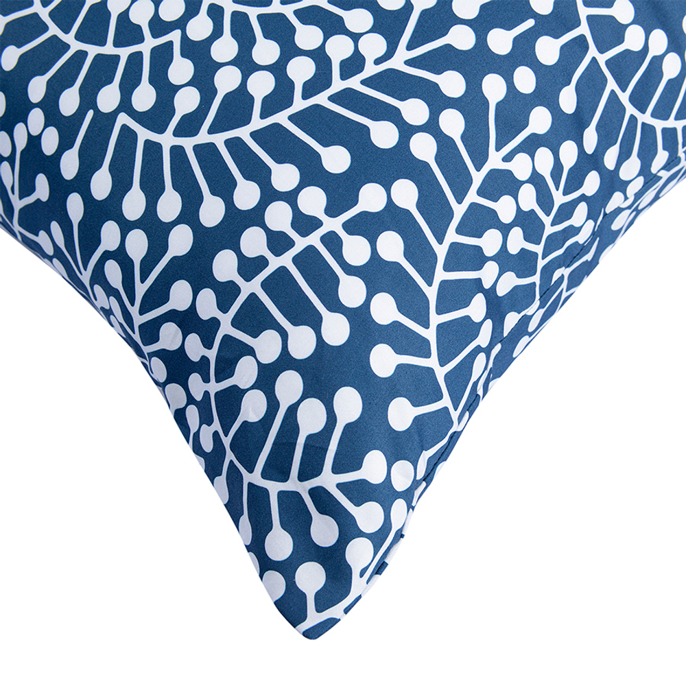 Комплект постельного белья темно-синего цвета с принтом Спелая смородина из коллекции scandinavian touch, 150х200 см