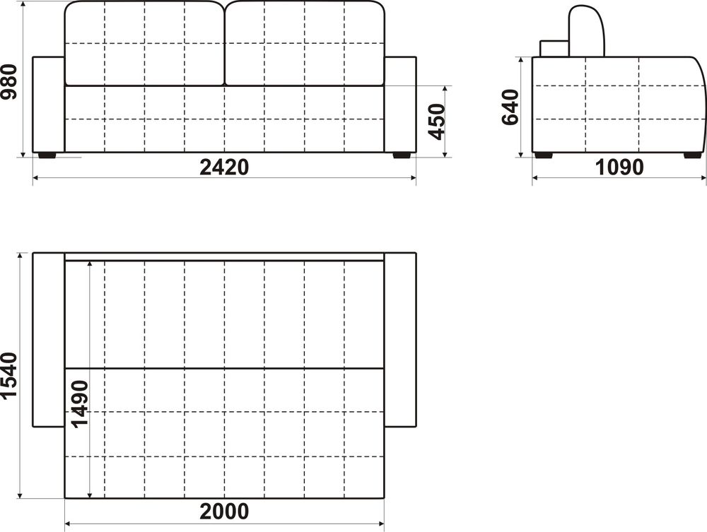 Диван "Санрайз", Новый Век, г.Екатеринбург
