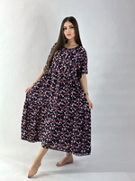 Платье ярусами короткое 65__1