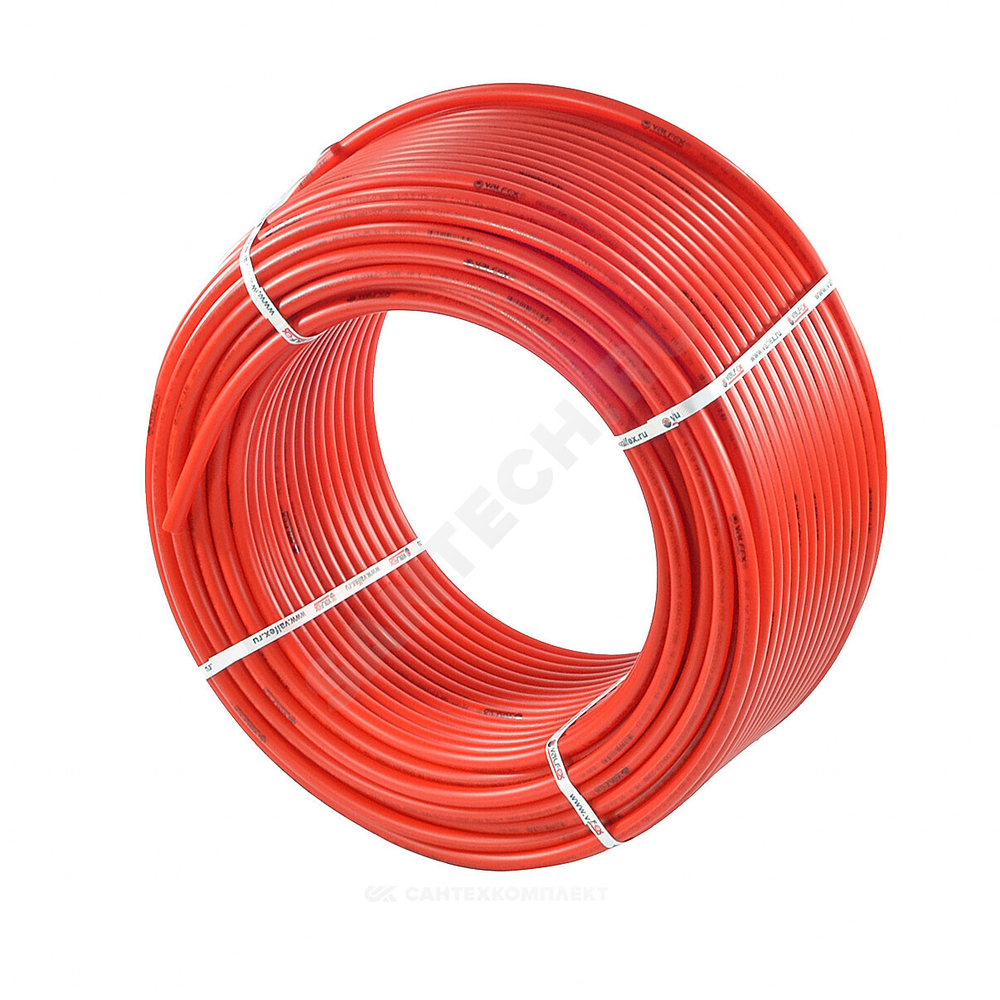 Труба PE-RT красная Дн 16х2,0 Тмакс=95C бухта 160м VALFEX 10104116P-0160