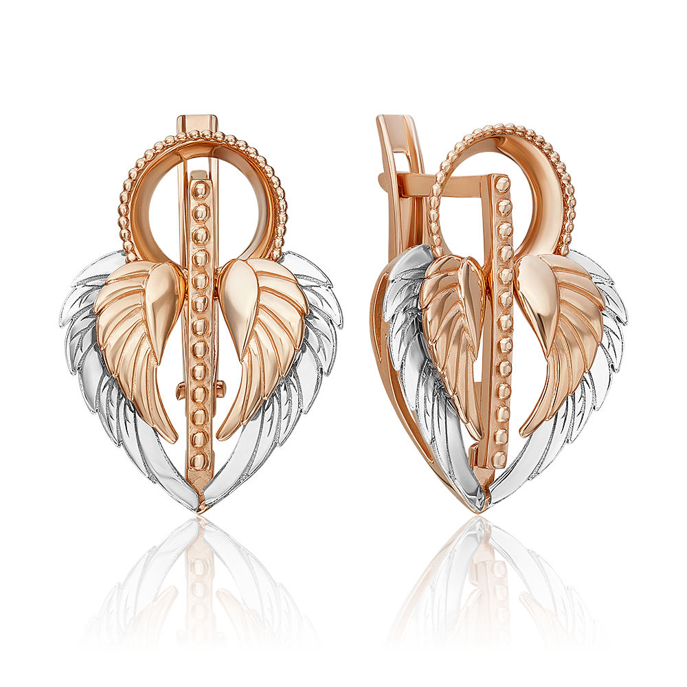 Серьги из золота 585 пробы