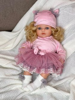 Кукла BERJUAN мягконабивная 40см Laura (1073)