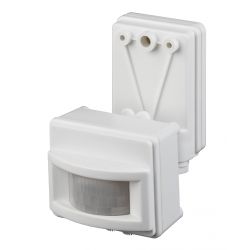 Датчик движения ЭРА MD 01 прожекторный 1200Вт, IP-44, 12м (пакет)