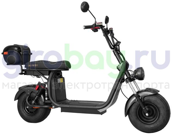 Электроскутер IKINGI X7 PRO 3000W - Карбон, летние покрышки фото №3