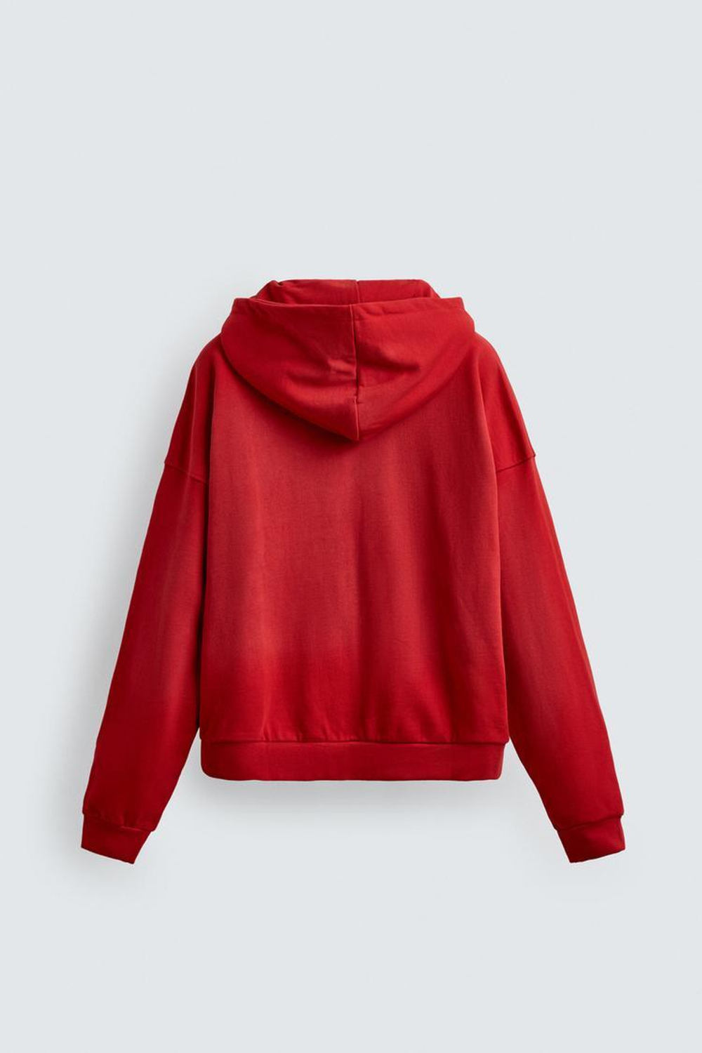 ZARA ТОЛСТОВКА НА МОЛНИИ, КРАСНЫЙ