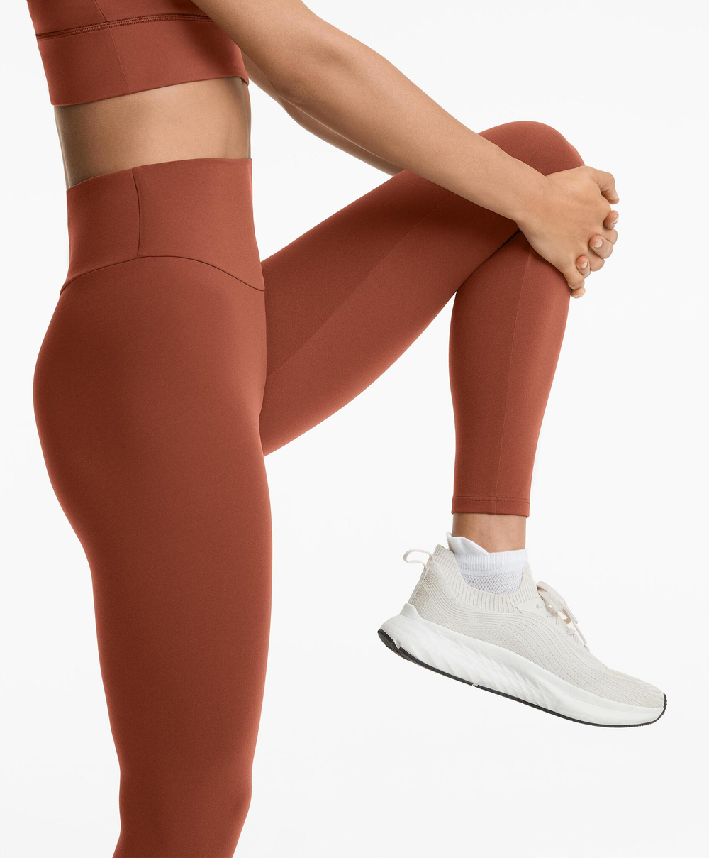 OYSHO Легинсы длиной до щиколотки Comfortlux с высокой посадкой, терракотовый