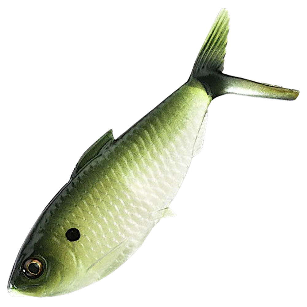 Мягкая приманка 13 Fishing The Dine Swimbait 110мм 12г 3шт G / Greenback