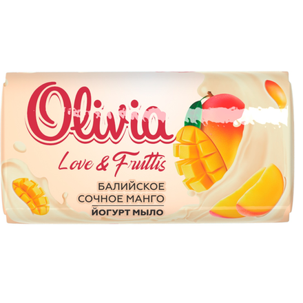 Мыло Olivia Love&Fruttis Сочное манго 140 гр