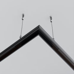 Угол для круглого низкопрофильного шинопровода Maytoni Exility TRAM034CL-R-41B