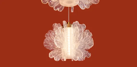 Подвесной светильник Цветок / Flower Freya fr5579pl-l40bs