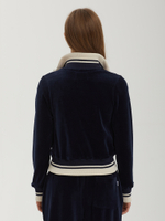 Женская Олимпийка Velour Zipup Crop