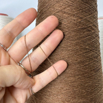 BABY CASHMERE - Loro Piana; 100% Baby кашемир; 1300м/100гр; 496A Renna mel, цвет: шоколад с легким меланжем