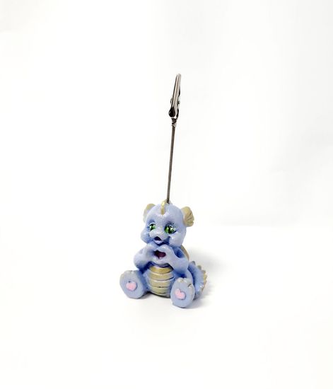 Держатель "Дракон с сердечком", сиреневый