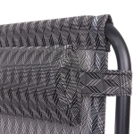 Шезлонг-кресло «Уют»,177*64*113 см с подголовником, 2 положения, соты