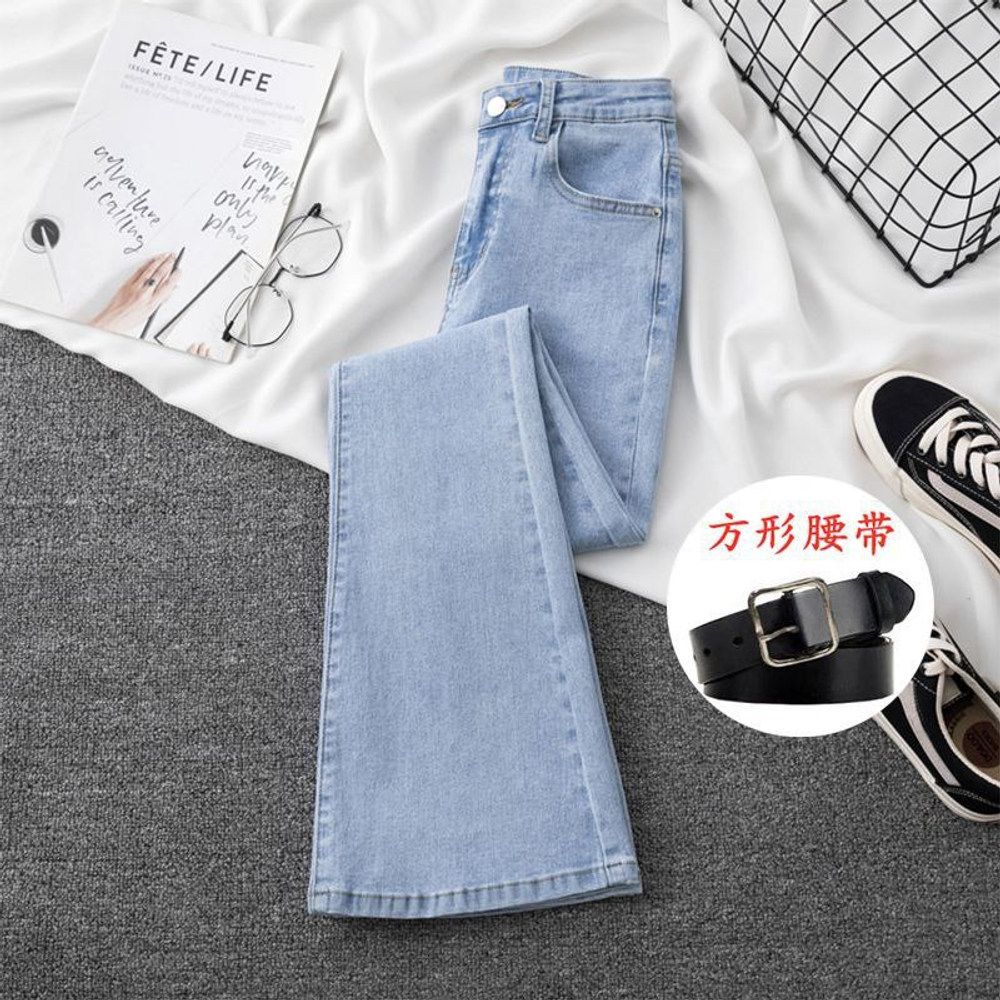 :енские джинсы-клеш