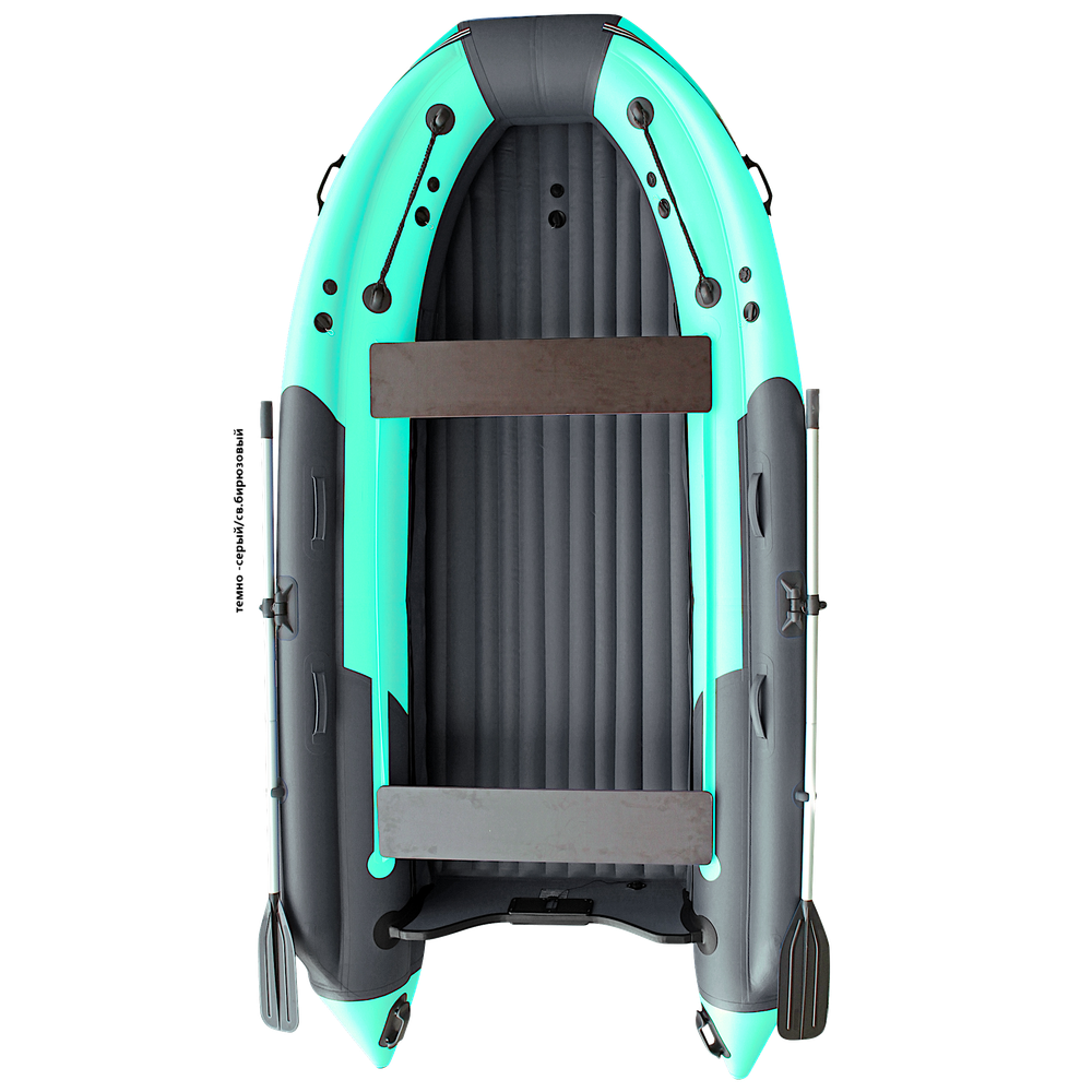 Лодка ПВХ Angler SKAT Тритон 430NDFi с Интегрированным фальшбортом ( Скат 430Fi ) -