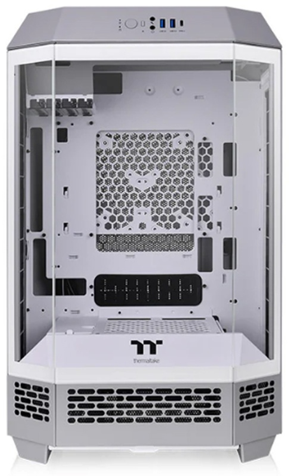 Корпус Thermaltake The Tower 300 Limestone серый