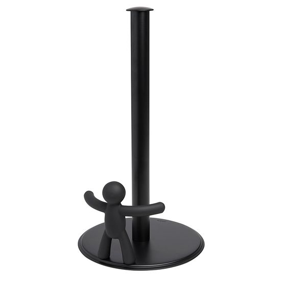 Держатель для бумажных полотенец buddy, черный