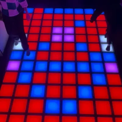 Интерактивный светодиодный пол «Арена Pixel battle» 96шт Максимальная комплектация 8,6 кв. м.
