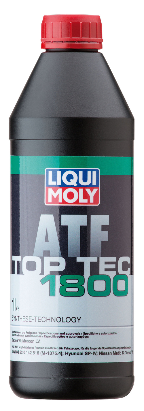 Масло транс Liqui Moly TOP TEC ATF 1800 Dexron VI H (1л) синтетика