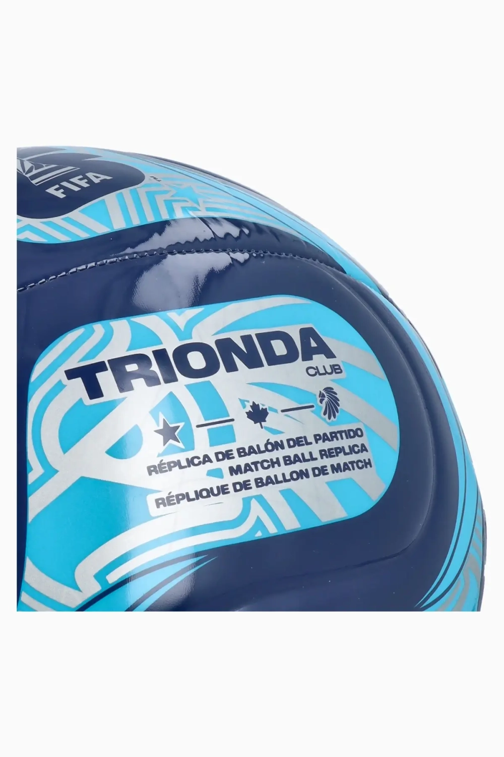 Футбольный мяч adidas Trionda World Cup 2026 Club размер 5 - синий