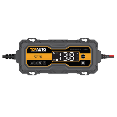 Авто зарядное уст-во для аккумуляторов TOPAUTO АЗУ704 4А
